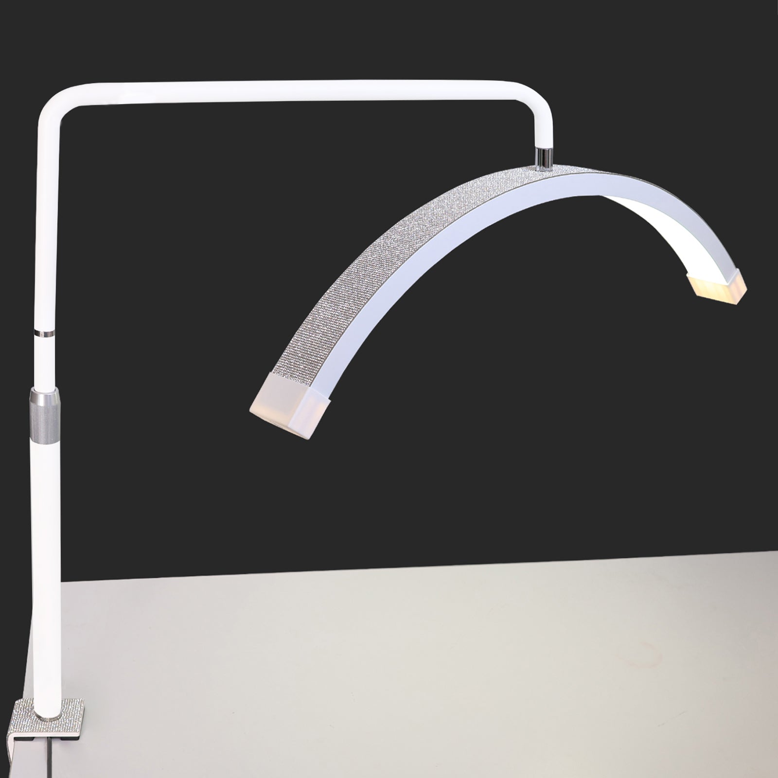 MOON ARCH LIGHT - BENCH/BED CLAMP BASE