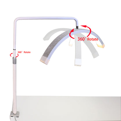 LUNA GLOW  BEAUTY MOON LIGHT - BENCH/BED CLAMP BASE