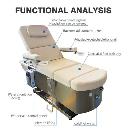 ROKK ROYAL - PLUMBED Japanese Head Spa & Pedicure Basin