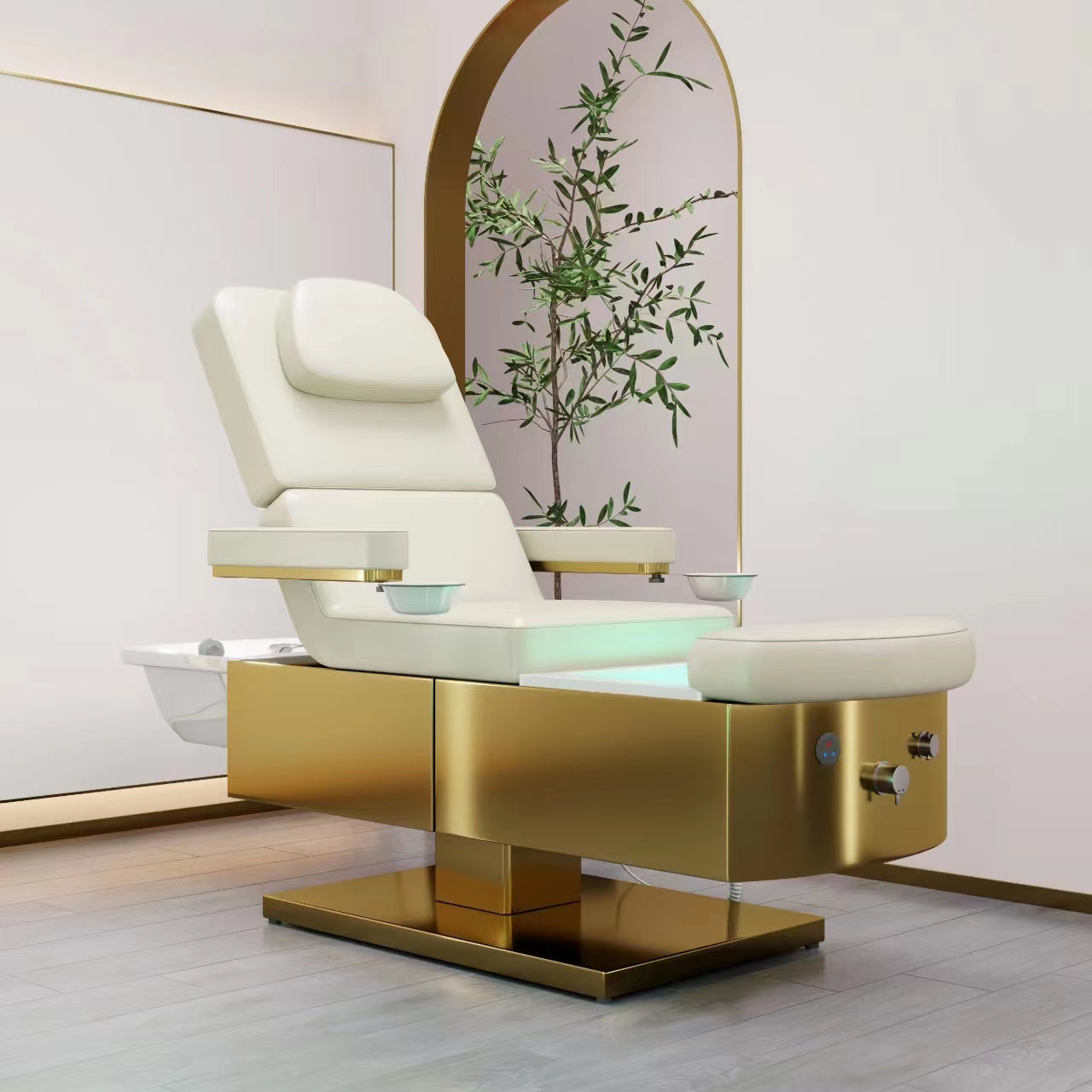 ROKK ROYAL - PLUMBED Japanese Head Spa & Pedicure Basin