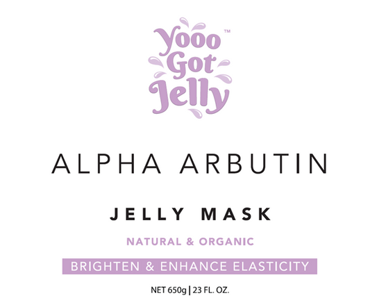 COMING SOON  - NEW RELEASE : ALPHA ARBUTIN JELLY MASK – BRIGHTENING & ELASTICITY