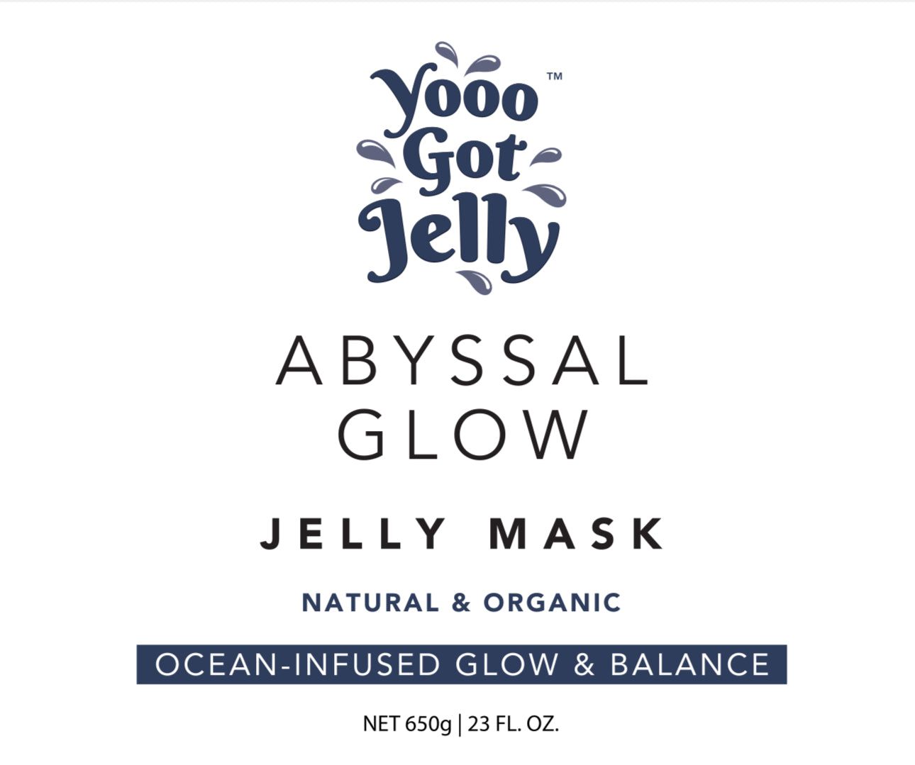 COMING SOON  - NEW RELEASE : ABYSSAL GLOW JELLY MASK – HYDRATION & RADIANCE