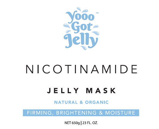 COMING SOON  - NEW RELEASE : NICOTINAMIDE (NIACINAMIDE) JELLY MASK – FIRMING & CLARITY
