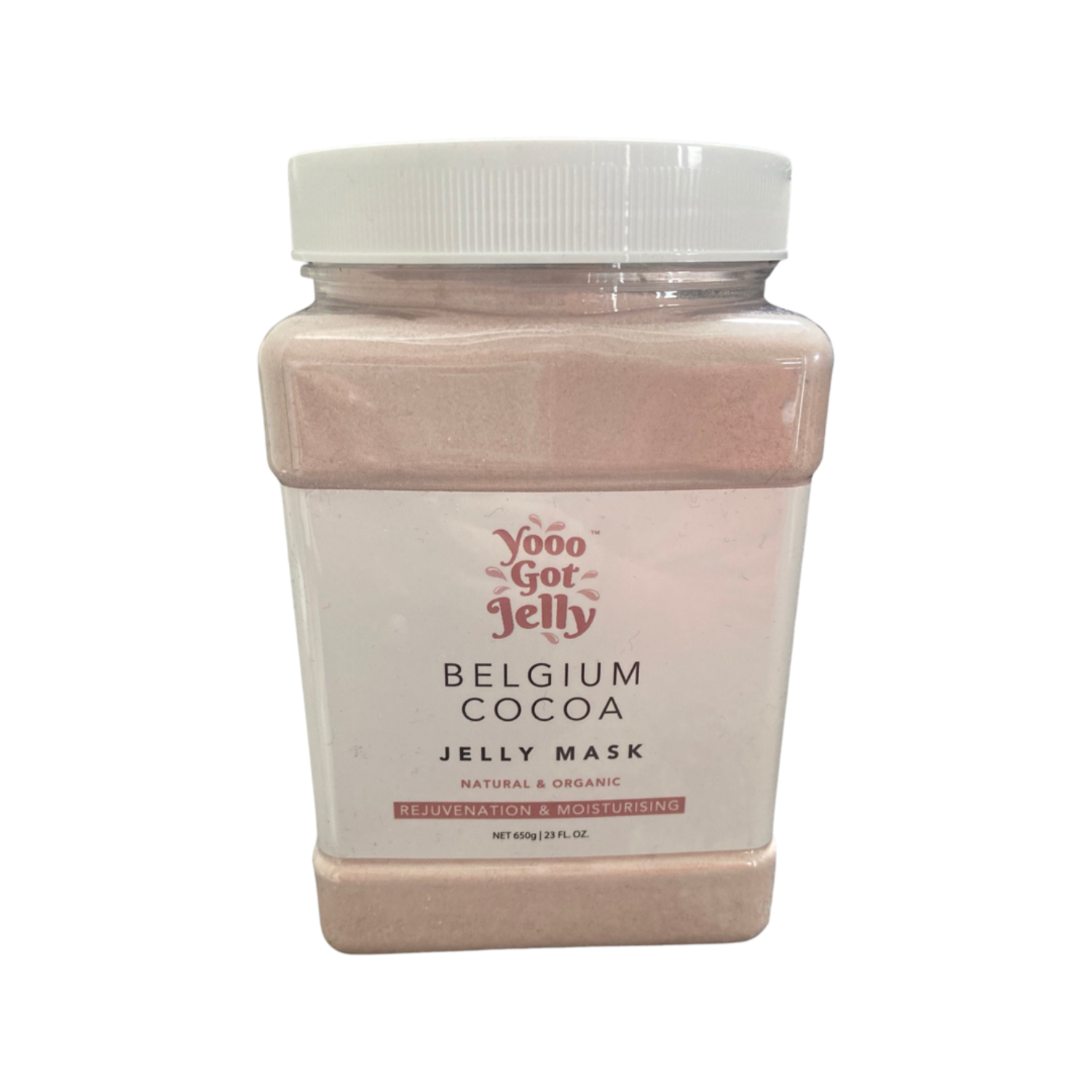 BELGIUM COCOA JELLY MASK - Rejuvinating