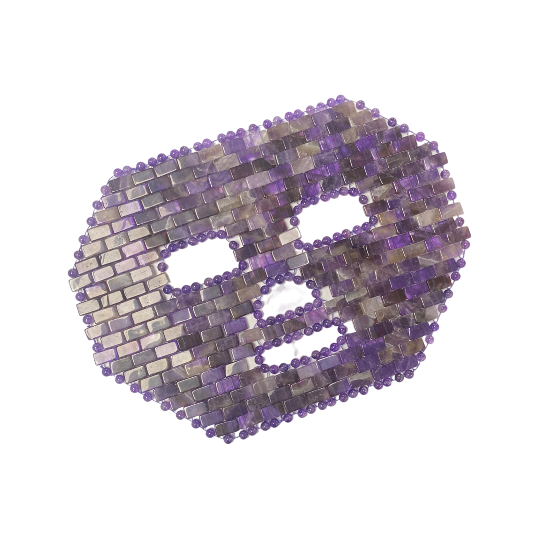 Amethyst Stone Face Mask
