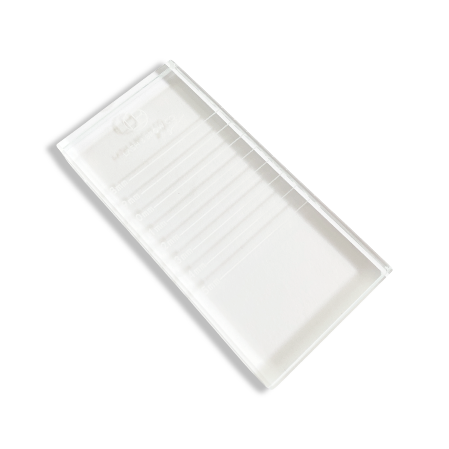RECTANGLE GLASS TILE WITH SIZE MARKINGS