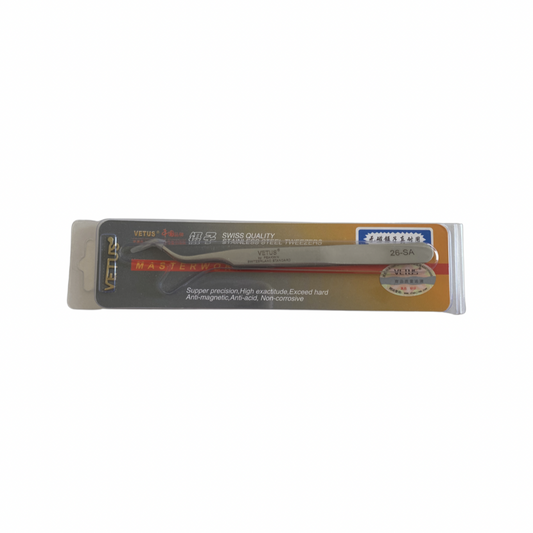 VETUS 26-SA BENT TWEEZER