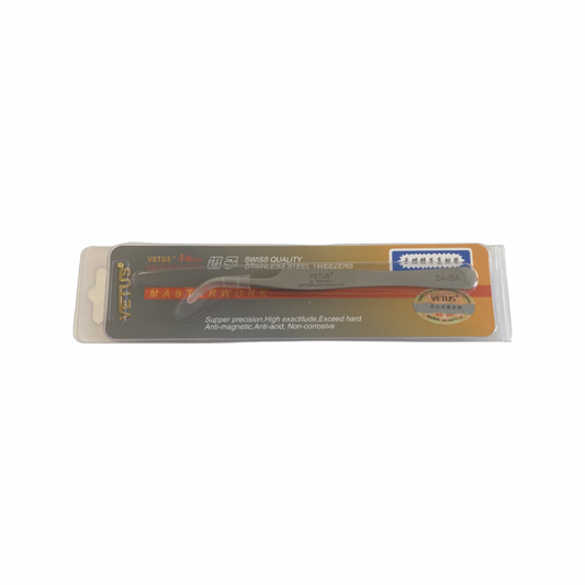 VETUS 24-SA BENT TWEEZER