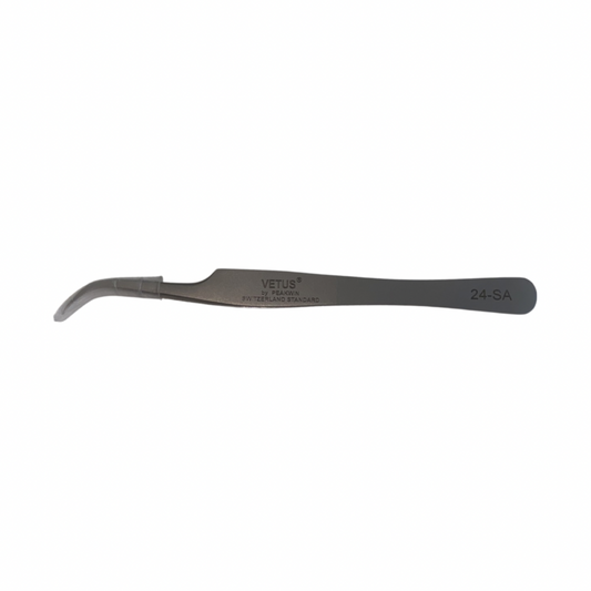 VETUS 24-SA BENT TWEEZER