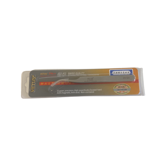 VETUS 29-SA BENT TWEEZER