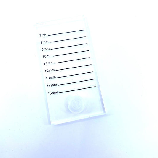Plastic Lash Tile with Glue Cup Holder